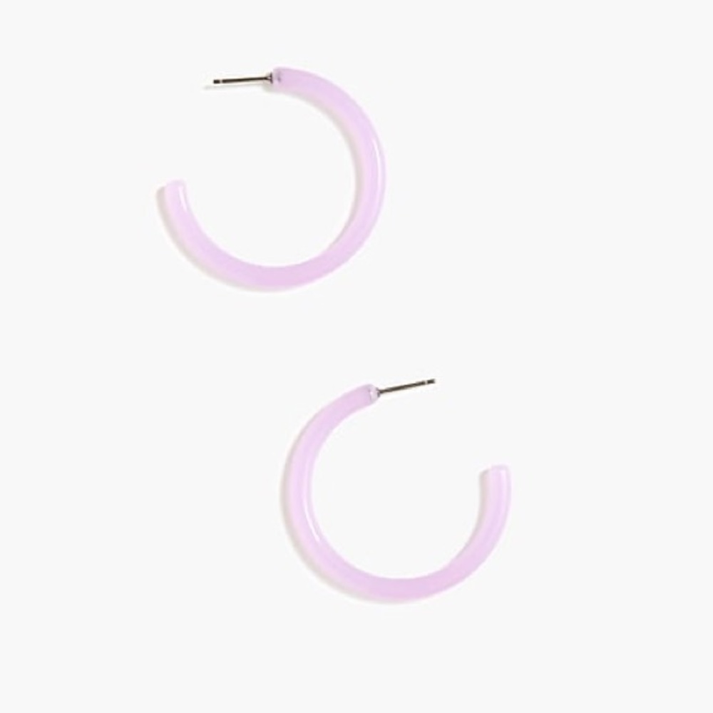 J Crew Lavender Hoops